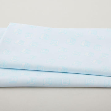 Simply Blessed - Baby Blocks Light Turquoise 2 Yard Cut