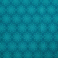 Snow Fall - Amaryllis Teal 2 Yard Cut