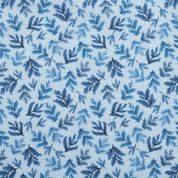 Snow Fall - Silvertip Ice Blue 2 Yard Cut