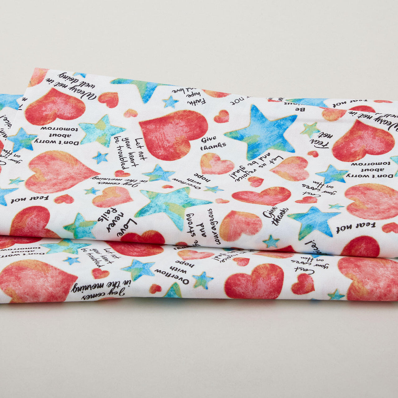 UpWords - Hearts and Stars White 2 Yard Cut