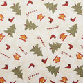 Snowballs - Tree Festival Cream 2 Yard Cut
