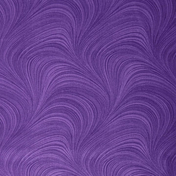 Wave Texture - Grape 3 Yard Cut