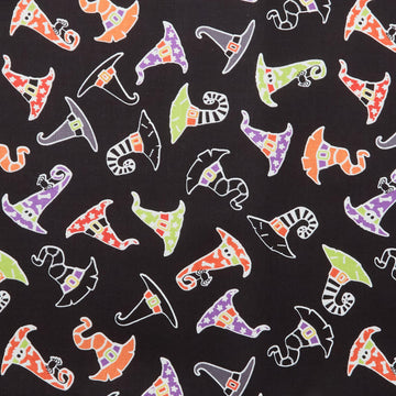 Hocus Pocus Hats - Black 2 Yard Cut