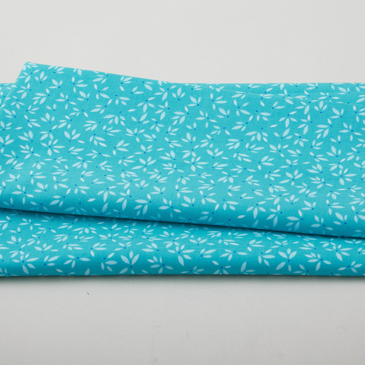 Leaves - Turquoise 2 Yard Cut