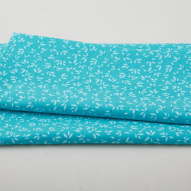 Leaves - Turquoise 2 Yard Cut