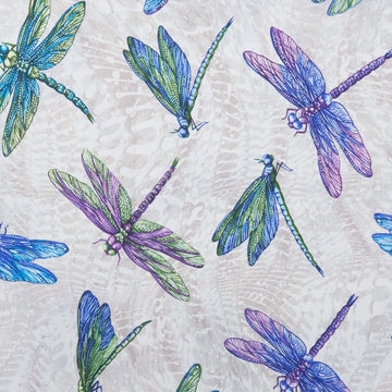 Large Dragonfly - Grey 2 Yard Cut