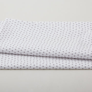 Cozy Dot - Grey/White 2 Yard Cut