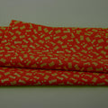 Black & Boo Favorites - Glow in the Dark Say Boo Orange 2 Yard Cut