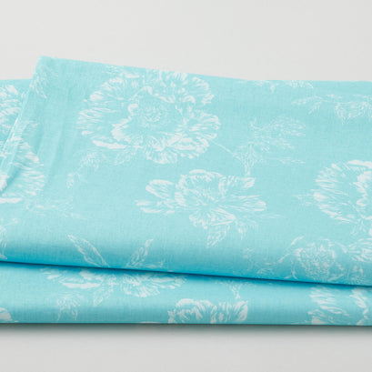 Shadow Flower 108" - Seafoam 3 Yard Cut
