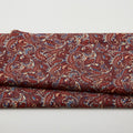 American Spirit - Winter Paisley Dark Red 2 Yard Cut
