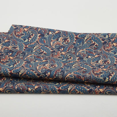 American Spirit - Winter Paisley Blue 2 Yard Cut