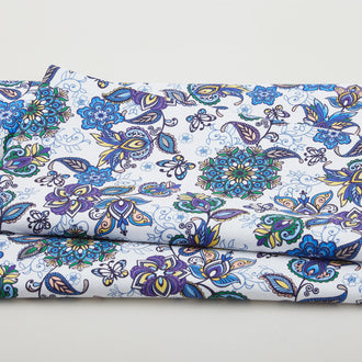 Gratitude and Grace - Good Friends Blue 2 Yard Cut
