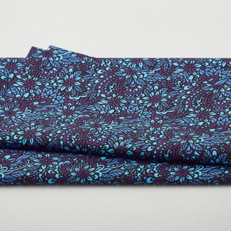 Gratitude and Grace - Peaceful Garden Purple 2 Yard Cut