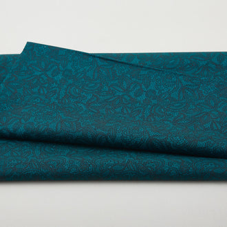 Gratitude and Grace - Family Time Teal 2 Yard Cut