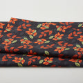 Harvest Gathering - Harvest Gathering Leaves Black 2 Yard Cut