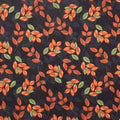 Harvest Gathering - Harvest Gathering Leaves Black 2 Yard Cut