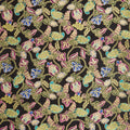 Shangri-La - Shangri-La Trail Metallic Black/Multi 2 Yard Cut