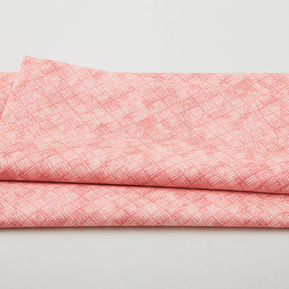 A Beautiful Life - Basketweave Peach 2 Yard Cut