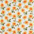 A Beautiful Life - Sunflower Beauty Grey 2 Yard Cut