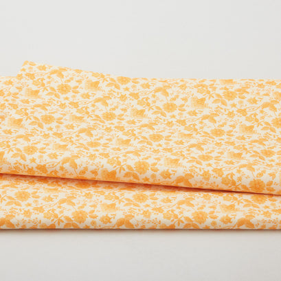 A Beautiful Life - Rose Brocade Yellow 2 Yard Cut