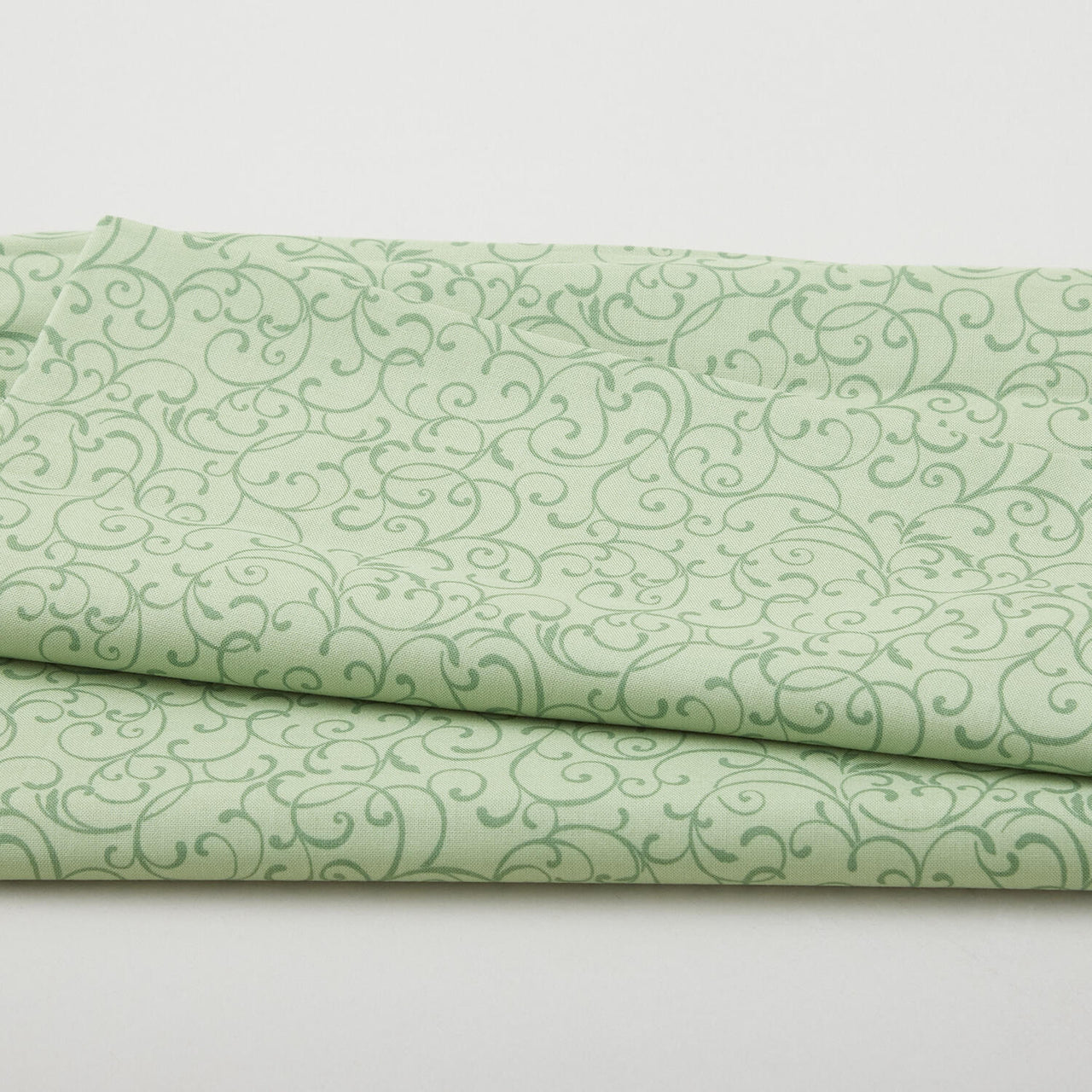 A Botanical Season - Seasonal Scroll Green 2 Yard Cut