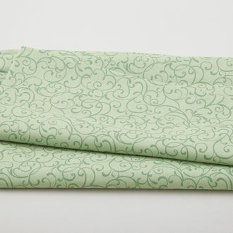 A Botanical Season - Seasonal Scroll Green 2 Yard Cut
