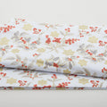 A Botanical Season - Festive Holly Toss Grey 2 Yard Cut