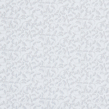 A Botanical Season - Holly Leaf Scroll Grey 2 Yard Cut