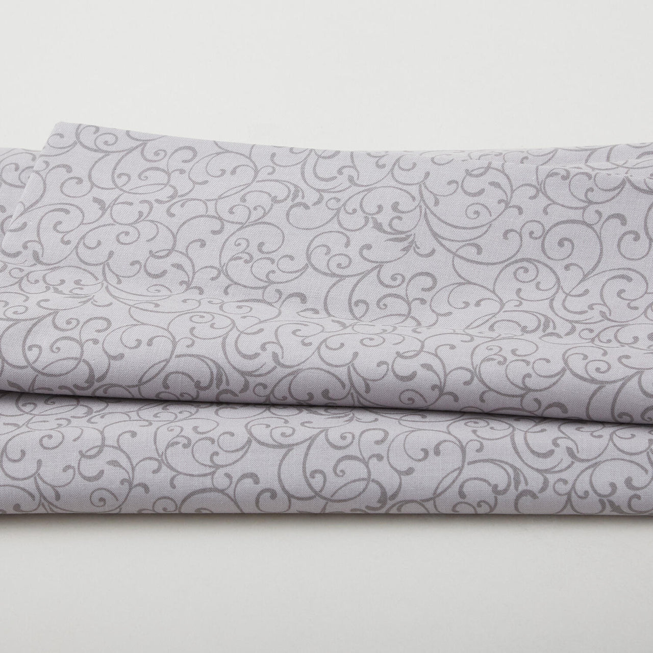 A Botanical Season - Seasonal Scroll Grey 2 Yard Cut