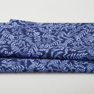Blue Rhapsody - Fern Garden Navy/Blue 2 Yard Cut