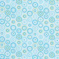 Daisy Up - Rings Turquoise 2 Yard Cut