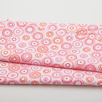 Daisy Up - Rings Pink 2 Yard Cut