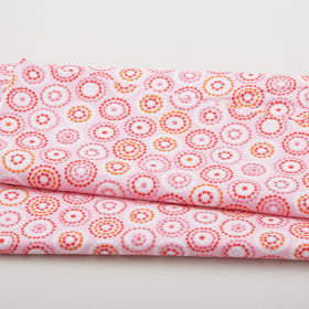 Daisy Up - Rings Pink 2 Yard Cut
