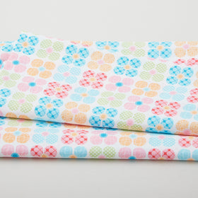 Daisy Up - Flower Up Pink/Multi 2 Yard Cut