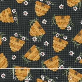 Prairie Chicks - Prairie Hive Black Yardage
