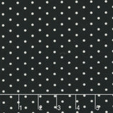 Prairie Chicks - Dot Black Cream Yardage