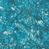 Cat Artistry - Glassine Turquoise Yardage