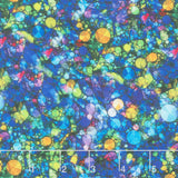 Cat Artistry - Sparkle Blue Multi Yardage