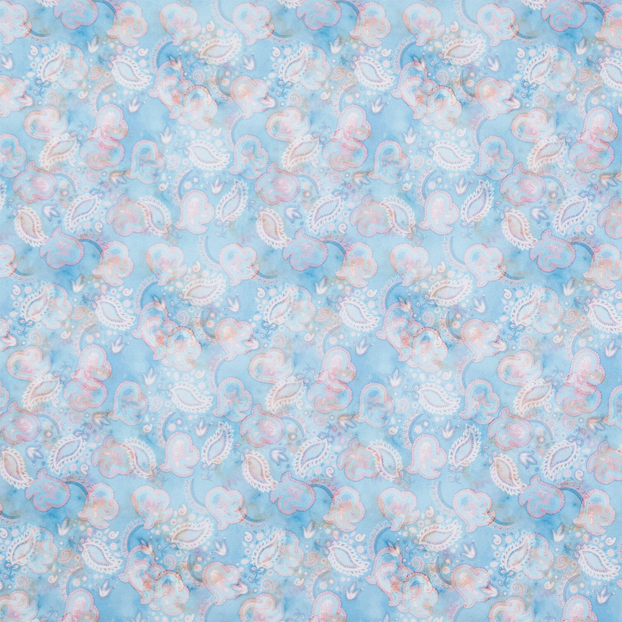 Gone Country - Paisley Twilight Blue Yardage
