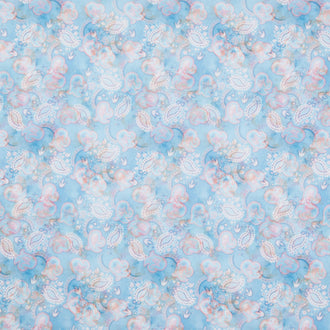 Gone Country - Paisley Twilight Blue Yardage