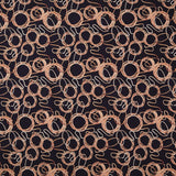 Gone Country - Lasso Allover Black Yardage