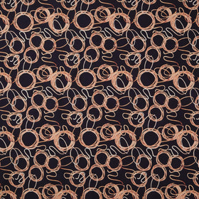 Gone Country - Lasso Allover Black Yardage