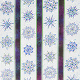 Dragonfly Wonder - On Dragonfly Wings Stripe White Digitally Printed Yardage