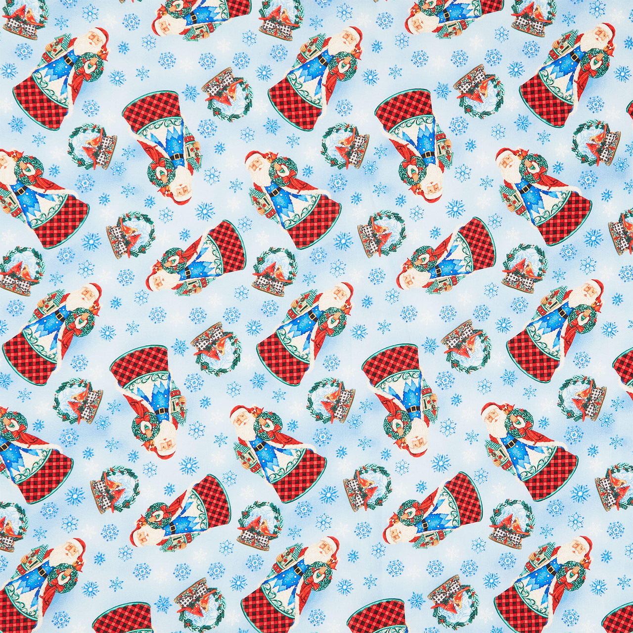 Highland Glen - Santa Blue Yardage