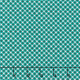 Highland Glen - Gingham Green Cream Yardage
