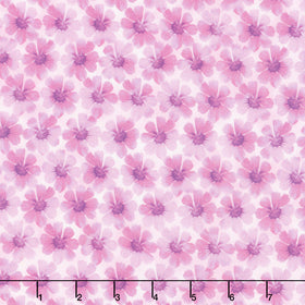 Potpourri - Potpourri Blossoms Pink Yardage