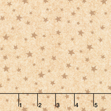 Winter Forest - Wooly Stars Natural Yardage