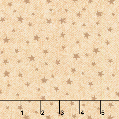 Winter Forest - Wooly Stars Natural Yardage