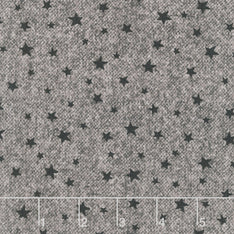 Winter Forest - Wooly Stars Grey Yardage