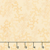 All Missouri Shop Hop 2026 - Hexagon Tonal Golden Yellow Yardage